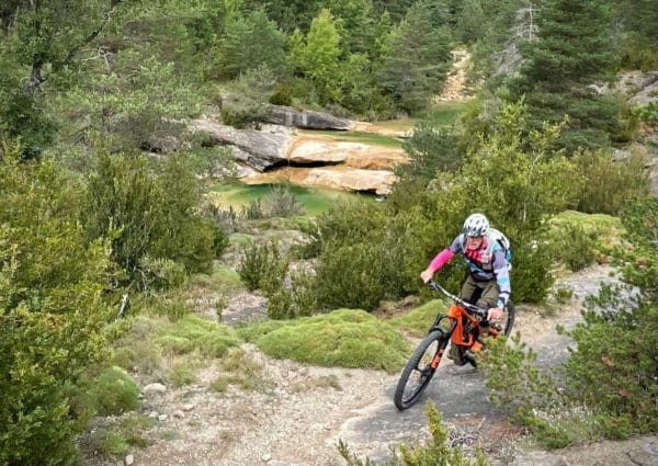 Bara, Bibán, Miz y el Alto Alcanadre en bicicleta